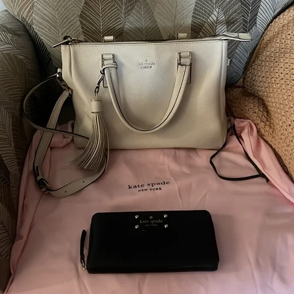 kate spade Bags Kate Spade Ny Naomi Satchel Pebbled Leather In
